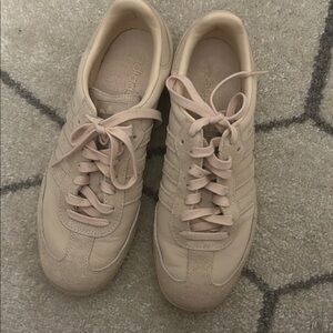 Adidas Women's Samba Sneakers in Sand